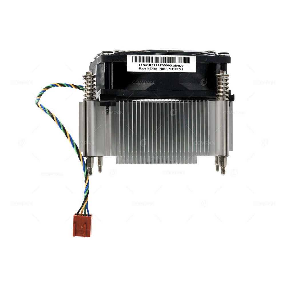 41R5729 IBM LENOVO HEATSINK AND FAN 12VDC BALL BEARING 80W 95W FOR THINKSTATION C20 41R5711, 78Y2010